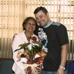 Confraternização aposentadoria da Dona Rita (documentadora escolar)