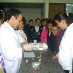 Projeto tipagem sanguínea
Parceria Prof. Fábia e laboratório