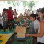 Maquetes realizadas pelos alunos da tarde orientados pela Prof. Edinéia