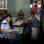 Atividades extras, projetos e oficinas com alunos