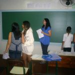 Atividades extras, projetos e oficinas com alunos