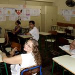 Atividades extras, projetos e oficinas com alunos